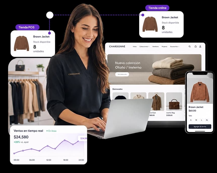 Antonia POS online store, open 24/7