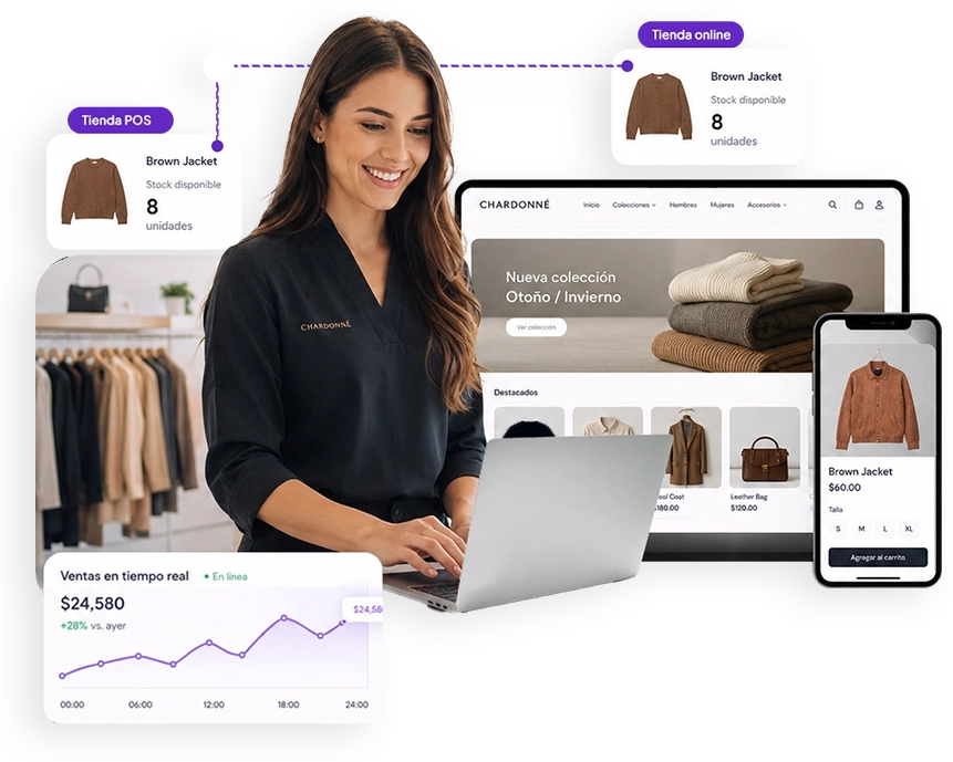 Tienda online Antonia POS abierta 24/7
